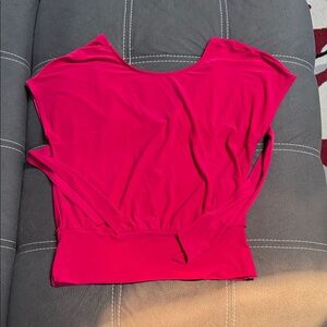 White House Black Market Fuchsia Blouse